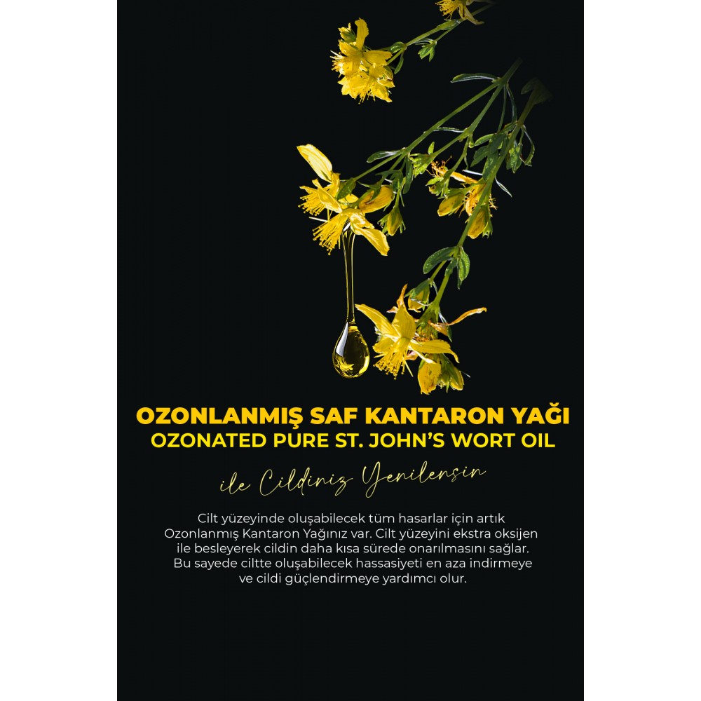 VA COSMETIC OZONLANMIŞ KANTARON YAĞI 30 ML
