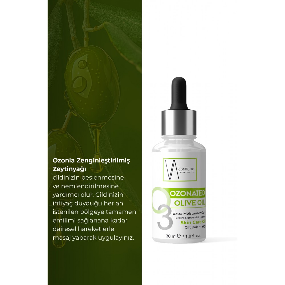 VA COSMETIC OZONLANMIŞ ZEYTİNYAĞI 30 ML