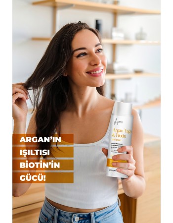 ŞAMPUAN VA COSMETIC ARGAN BİOTİN 400 ML