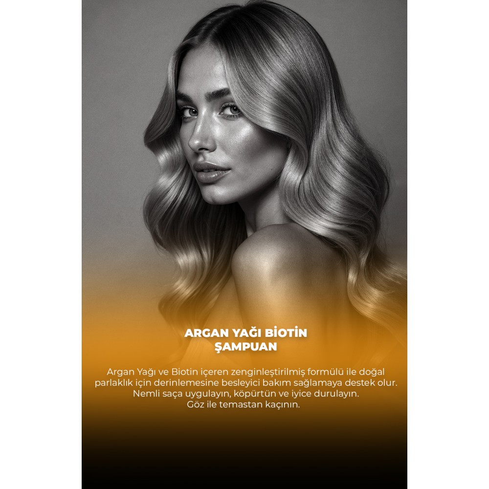 ŞAMPUAN VA COSMETIC ARGAN BIOTIN 400 ML