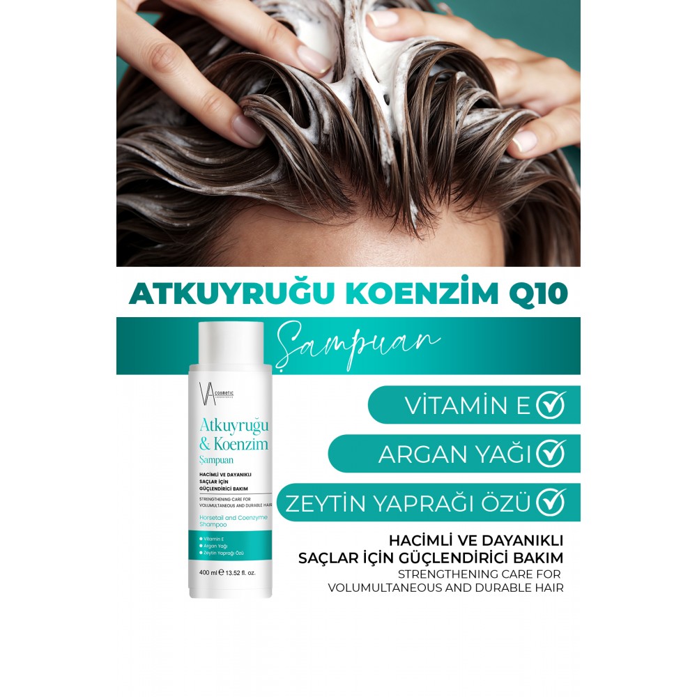 ŞAMPUAN AT KUYRUĞU COENZYME Q10 400 ML