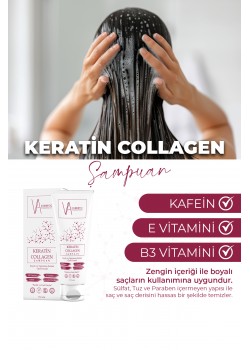 ŞAMPUAN KERATİN COLLAGEN 250 ML