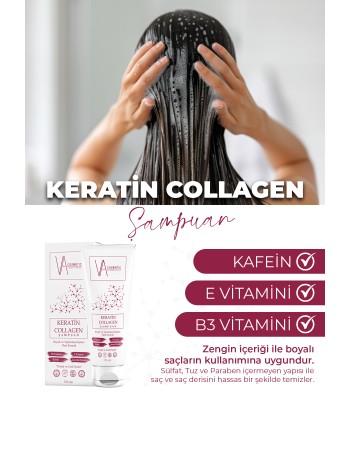 ŞAMPUAN KERATİN COLLAGEN 250 ML