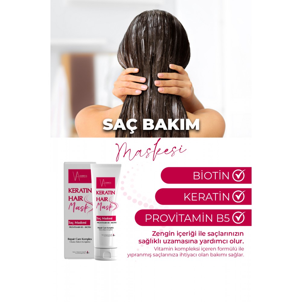 VA COSMETIC KERATİN SAÇ MASKESİ 200 ML