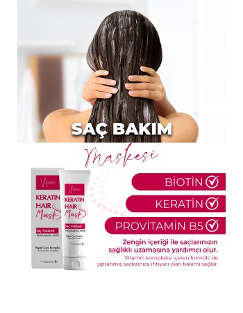 SAÇ MASKESİ KERATİN 200 ML