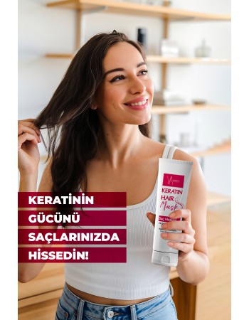 SAÇ MASKESİ KERATİN 200 ML