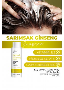 ŞAMPUAN SARIMSAK & GİNSENG 400 ML