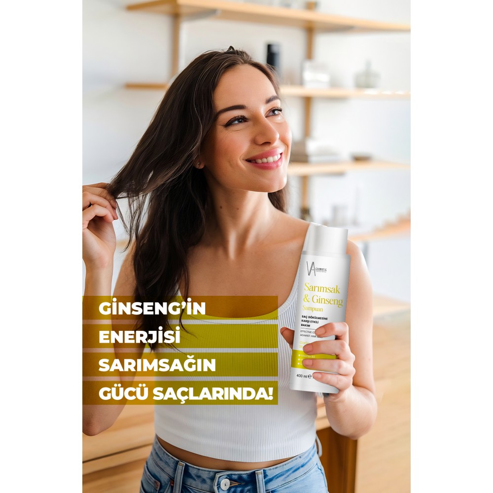 ŞAMPUAN SARIMSAK & GİNSENG 400 ML