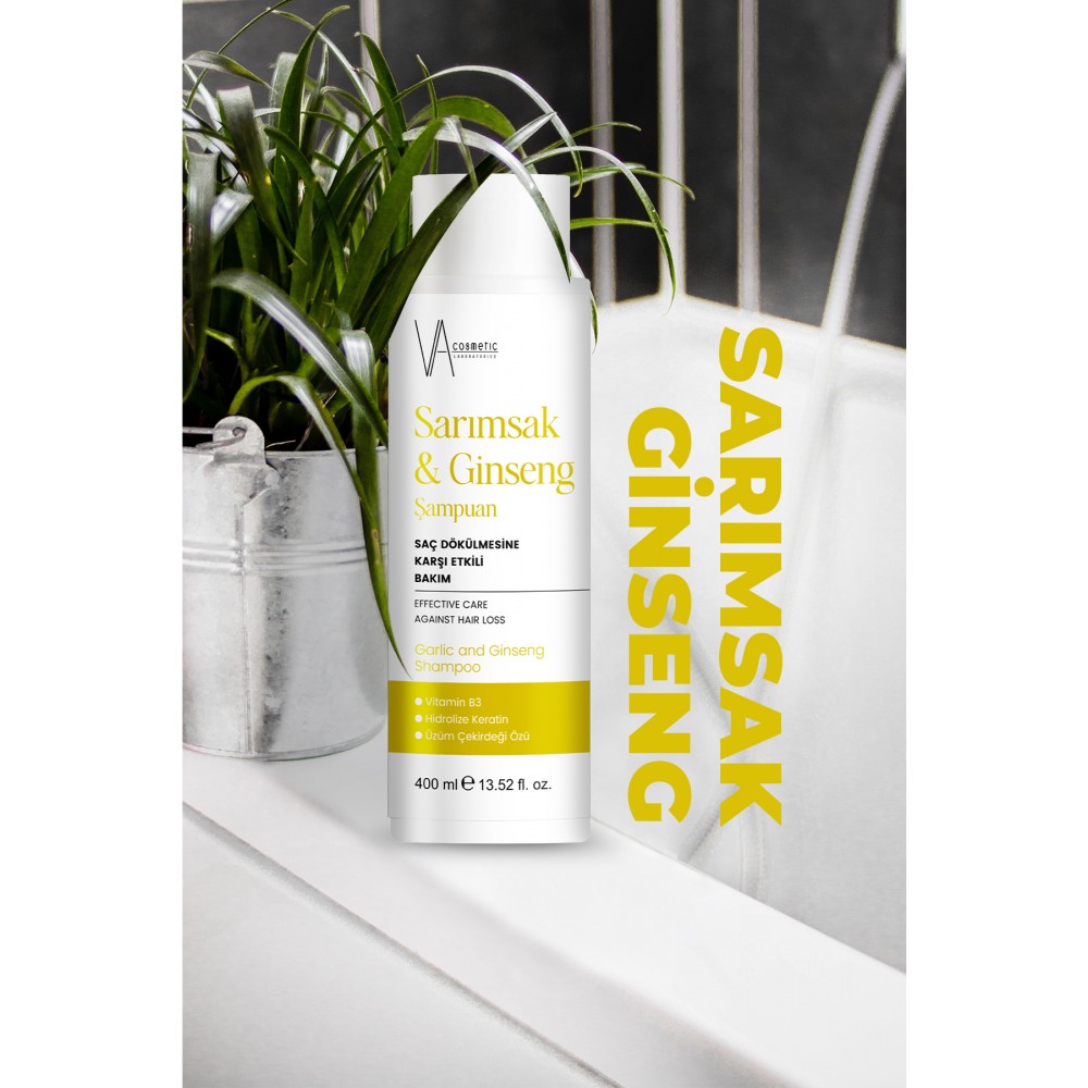 ŞAMPUAN SARIMSAK & GİNSENG 400 ML