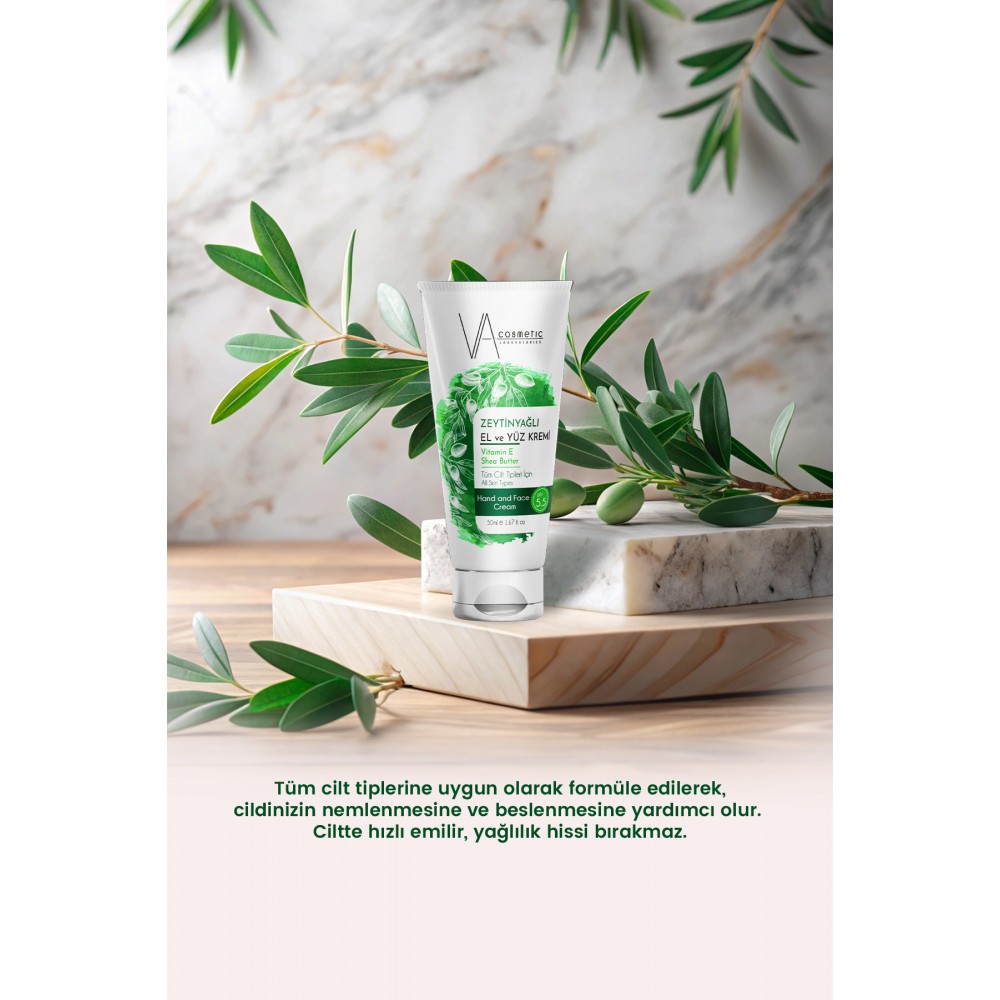 VA COSMETIC ZEYTİNYAĞLI KREM 50 ML