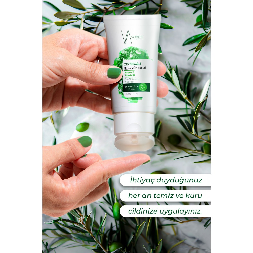 VA COSMETIC ZEYTİNYAĞLI KREM 50 ML